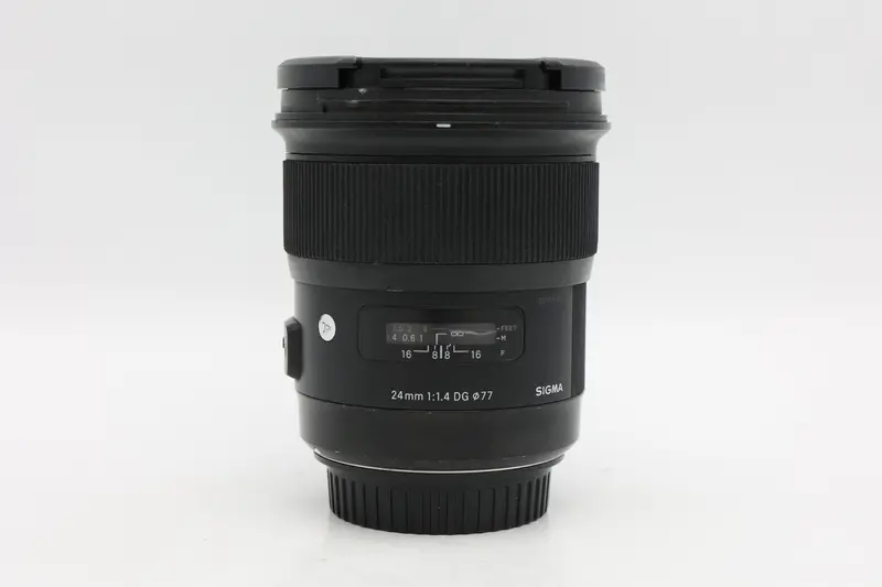 Pre-Owned Sigma 24Mm F/1.4 Dg Hsm Art Lens For Canon Ef – Fair Condition Prime Lens With Visible Scratches 1