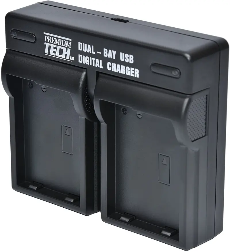 Premium Dual Usb Tech Charger Compatible With Sony Np-L Batteries 1