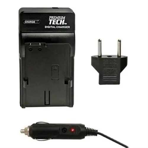 Premium Tech Pt-15 Dual-Port Travel Charger For Nikon En-El3 Batteries 1