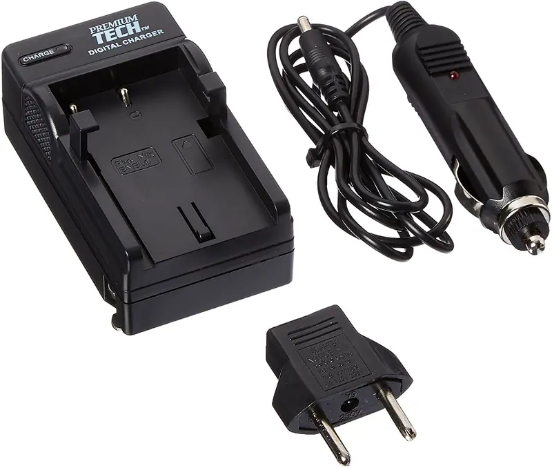 Premium Tech Pt-18 Dual-Bay Charger – Fast Charging For Nikon En-El9 Batteries 1