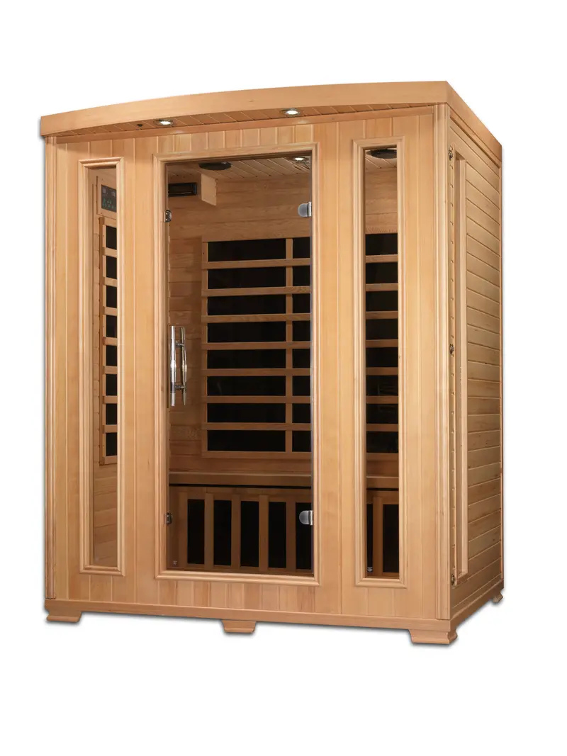 Pro 6 Melanie 3-Person Near-Zero Emf Far-Infrared Sauna 1