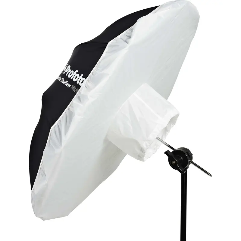 Profoto Medium Umbrella Diffuser – Silver/White Reflective Light Modifier 1