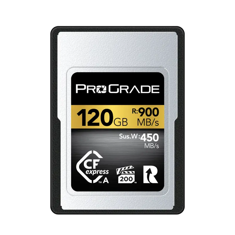 Prograde Digital 120Gb Cfexpress Type A 2.0 Gold Memory Card 1