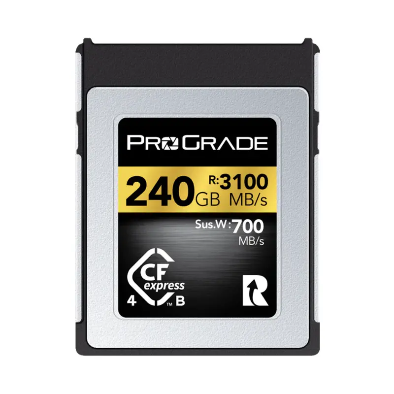 Prograde Digital Cfexpress Type B 240Gb Gold Memory Card – Gen 4.0 1