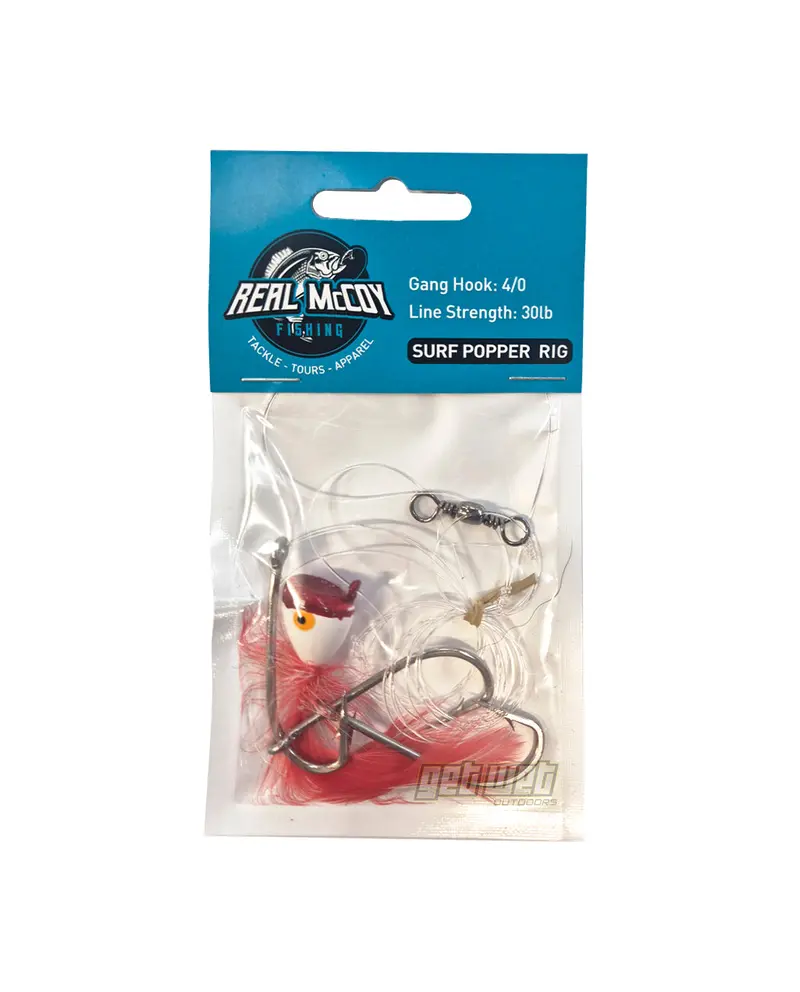 Real Mccoy Surf Popper Rig With Gang Hooks – Ready-To-Fish 2