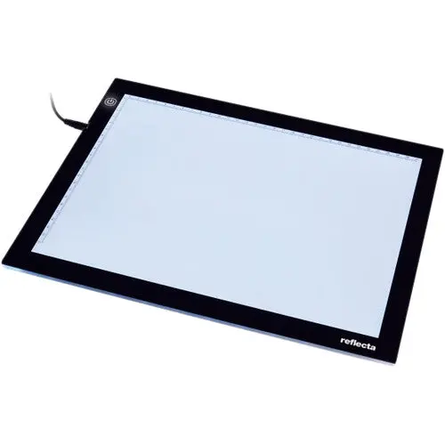 Reflecta A4 Ultra-Thin Led Light Pad – 8" × 12" 1