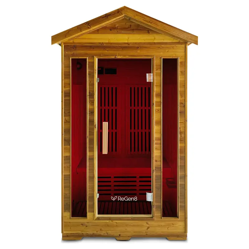 Regen8 Duo Outdoor Two-Person Infrared Sauna 1