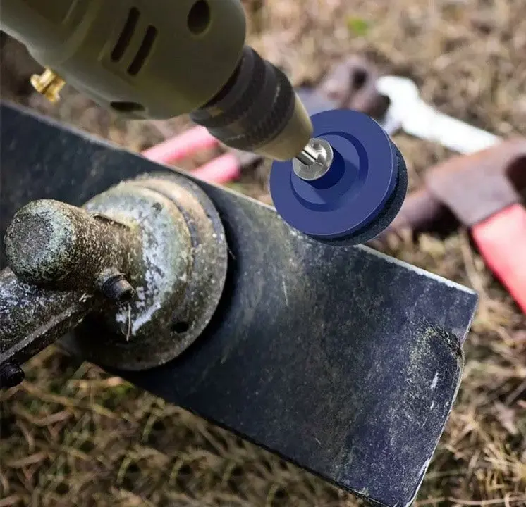 Ride-On Lawn Mower Blade Sharpener — Precision Grinding Tool For Maintaining Cutting Efficiency 1
