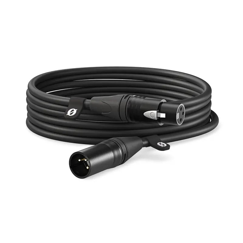 Rode 6M (19.7 Ft) Xlr Male To Female Cable – Black 1