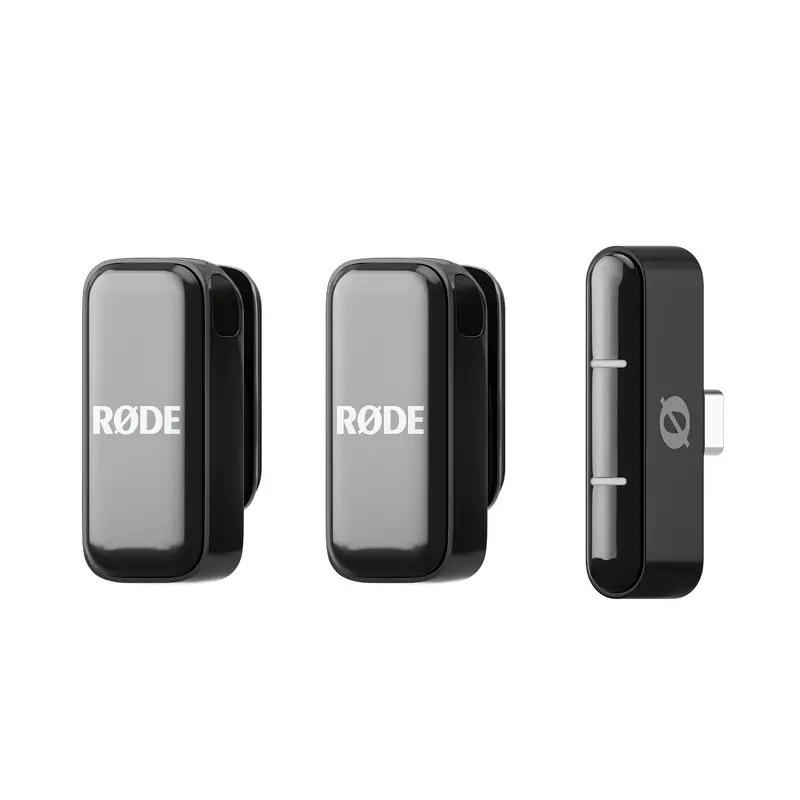 Rode Usb-C Wireless Microphone For Mobile Devices – Compact Black Audio Solution 1