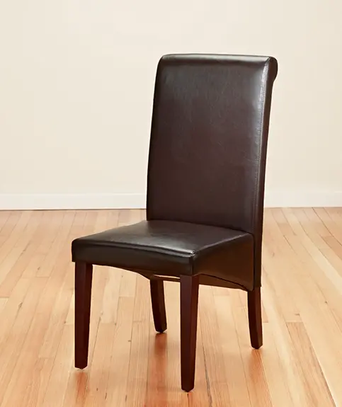 Roll-Top Faux Leather Office Or Dining Chairs In Multiple Colors 1