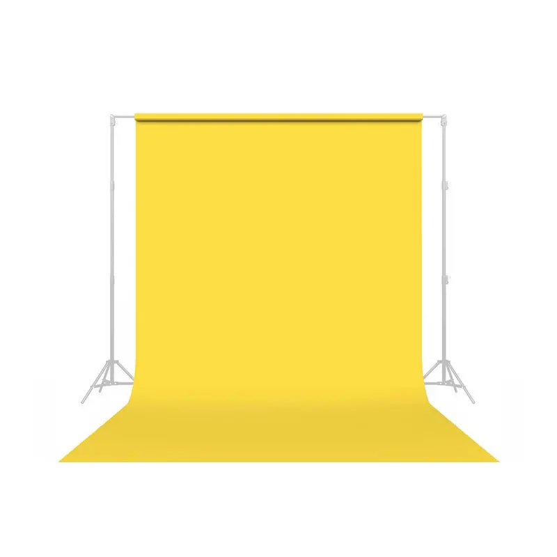 Savage #38 Canary Seamless Photography Backdrop – 107" × 36' (Pickup Only) 1