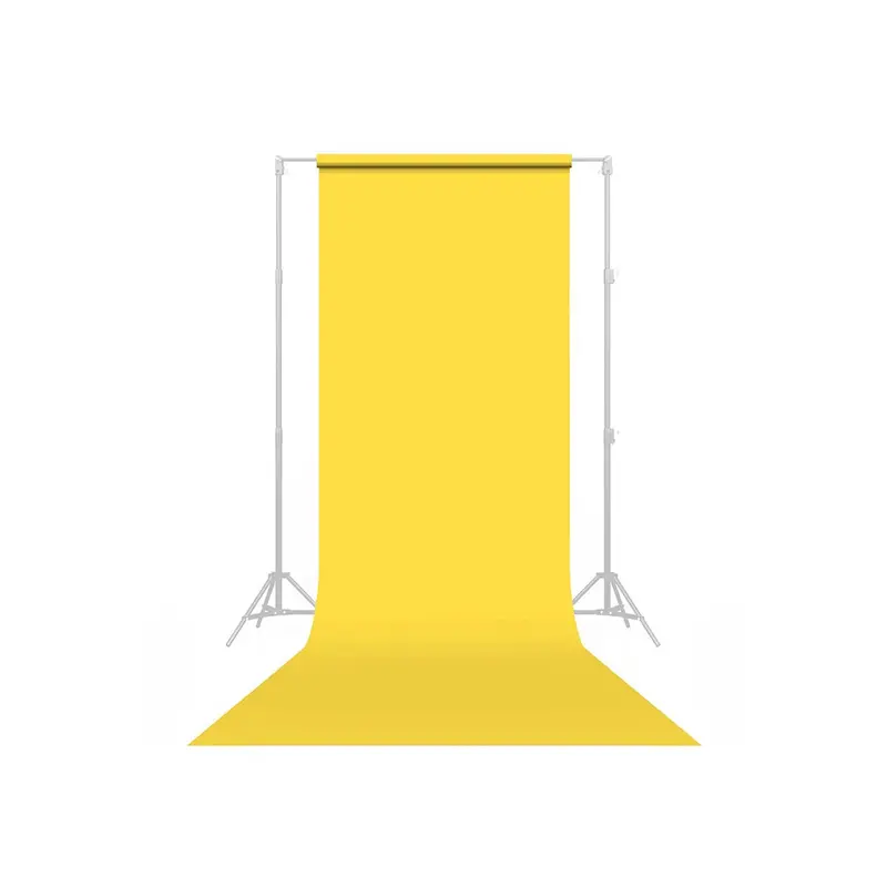 Savage #38 Canary Yellow Seamless Background Roll – 53" × 36' 1