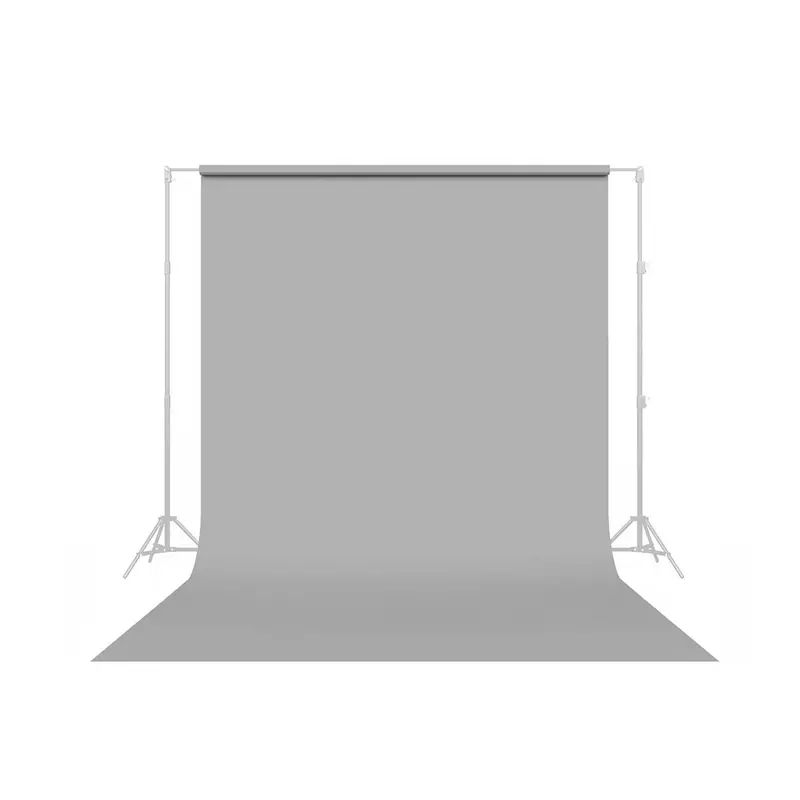 Savage #60 Focus Gray Seamless Photo Backdrop – 107" × 36' (Pickup Required) 1