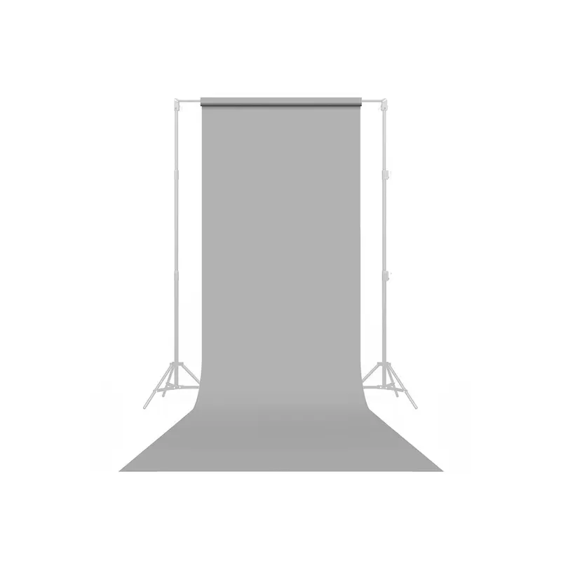 Savage #60 Focus Gray Seamless Photo Backdrop – 53" × 36' 1