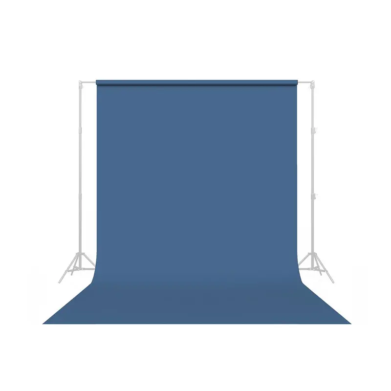 Savage #64 Blue Jean Seamless Photo Background Paper – 107" Wide × 36' Long (In-Store Pickup Only) 1