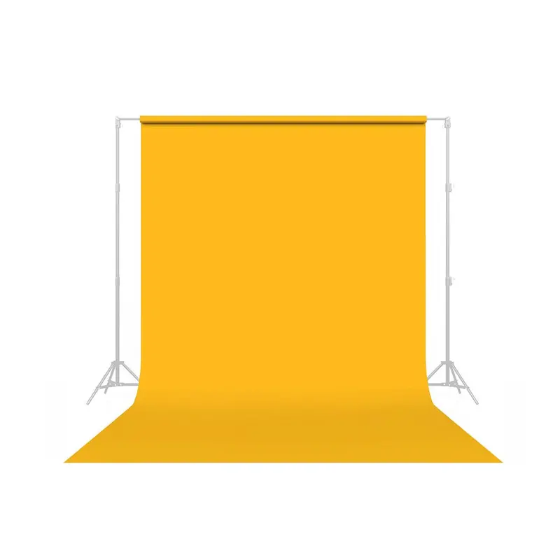Savage #71 Deep Yellow Seamless Background Roll – 107" × 36' 1