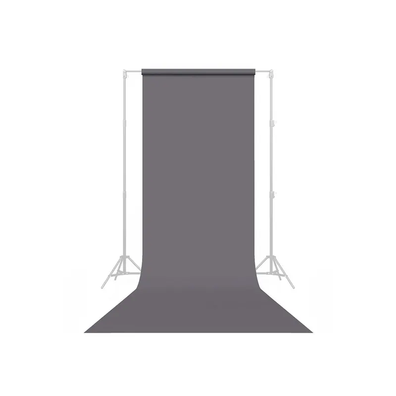 Savage #74 Smoke Gray Seamless Background Roll – 53" × 36' 1