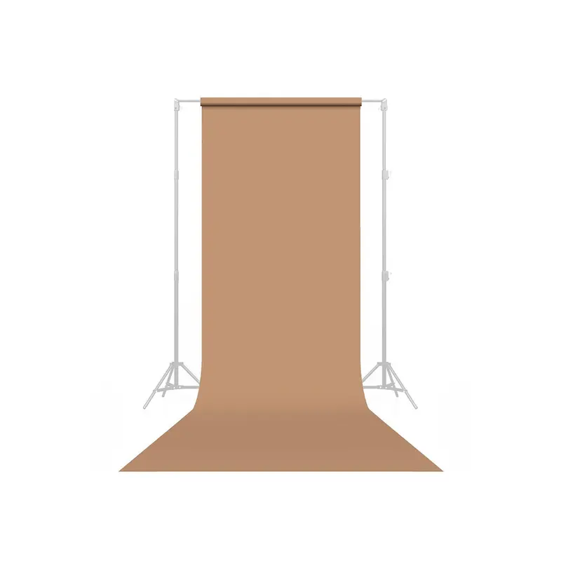 Savage #76 Mocha Seamless Photography Backdrop – 53" × 36' 1