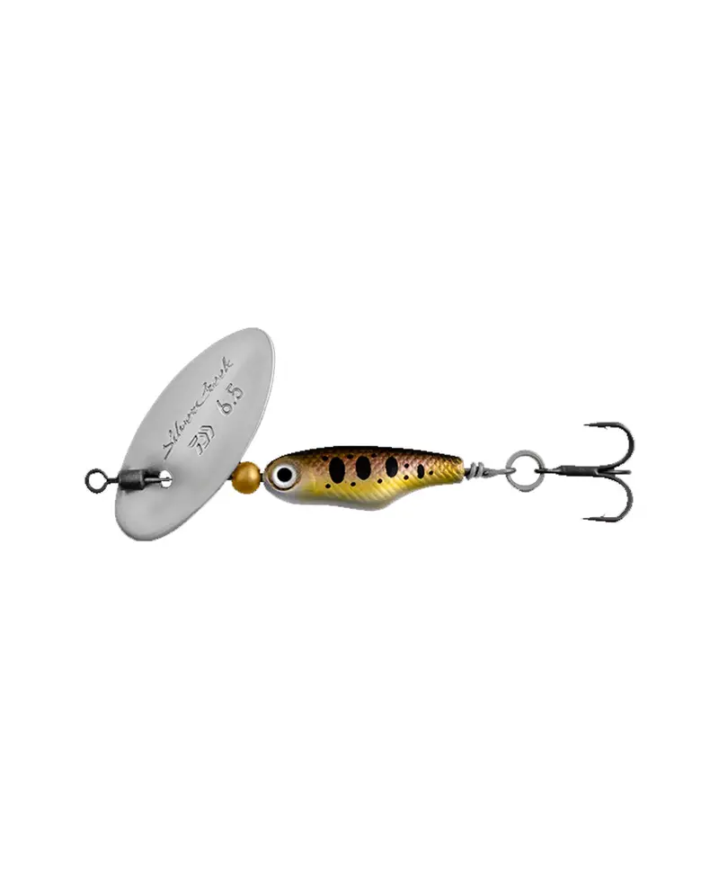 Silvercreek Stainless Steel Inline Spinner – 3.5G Compact Freshwater Lure 1