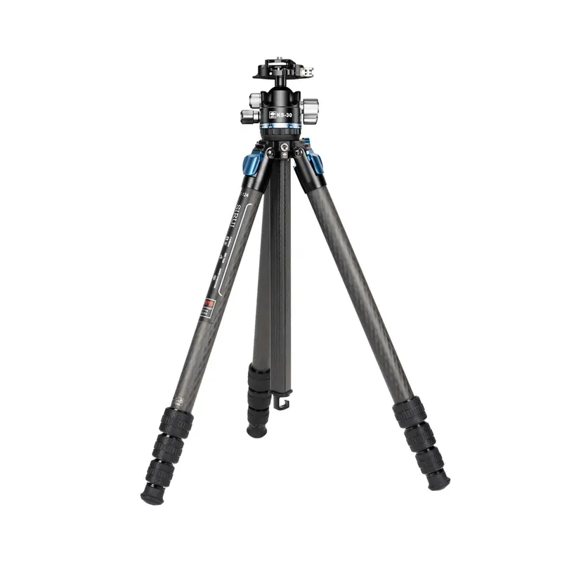 Sirui St-124 Lightweight Carbon Fiber Tripod With Ks-30 Ball Head 1