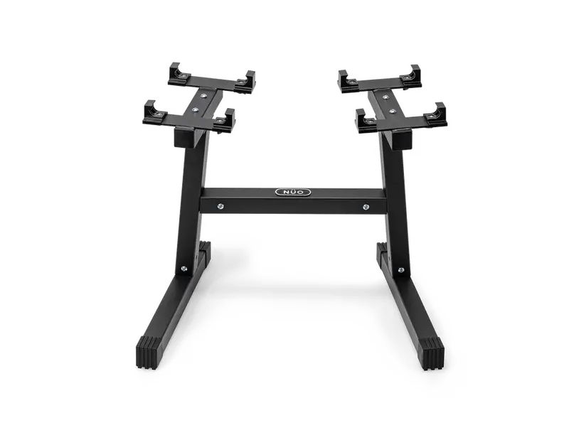 Smrtft Nuobell Double-Leg Dumbbell Stand – Matte Black Finish 1