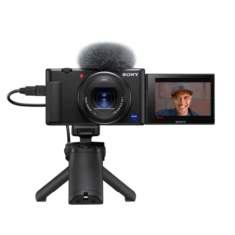 Sony Alpha Zv-1 Compact Vlogging Camera – 4K, Flip Screen, Built-In Mic 1