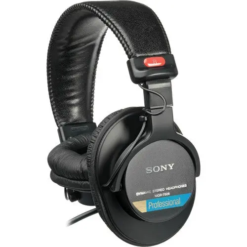 Sony Mdr-7506 Professional Monitoring Headphones 1