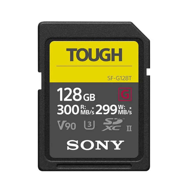 Sony Sf-G Tough Uhs-Ii Sdxc Card – 128Gb, High-Speed Memory For Pro Video & Photo 1