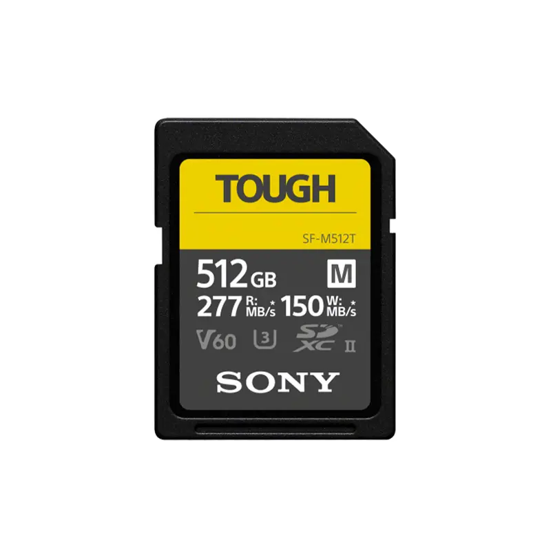 Sony Tough Sf-M Series 512Gb Uhs-Ii Sdxc Memory Card – Weather-Sealed & High-Speed 1