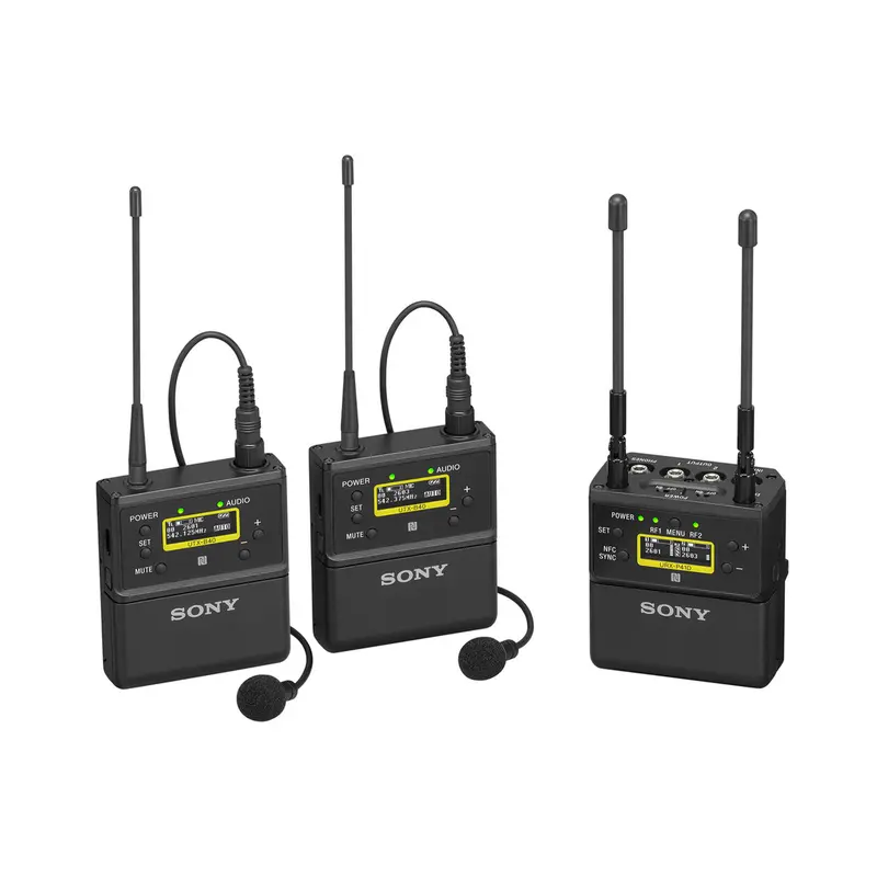 Sony Uwp-D27 Dual-Channel Wireless Lav Mic System – Camera-Mount, Omni-Directional 1