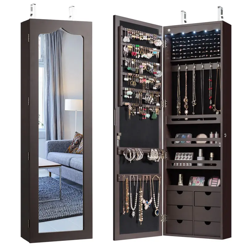 Spacious Multi-Drawer Jewelry Organizer Box With Tiered Storage Compartments 1