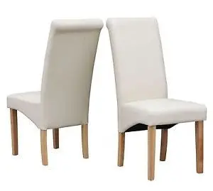 Special Bundle: 4 Cream Dining Chairs + Complimentary Table 1