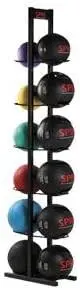 Spri Dual-Sided Medicine Ball Rack – Holds 12 Balls – Final Stock 1
