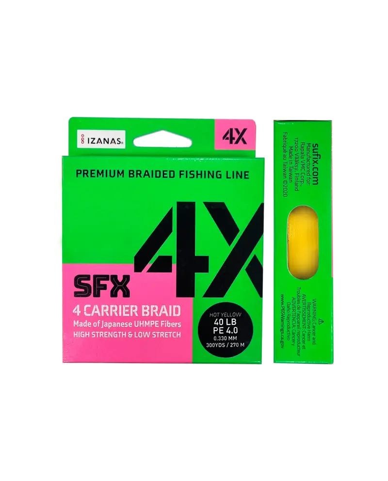 Sufix Sfx 4X High-Strength Braided Fishing Line 1