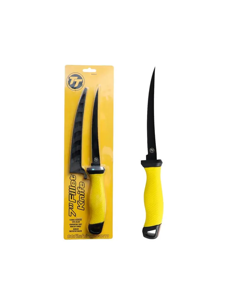 Tackle Tactics 7-Inch Stainless Steel Fillet Knife 1