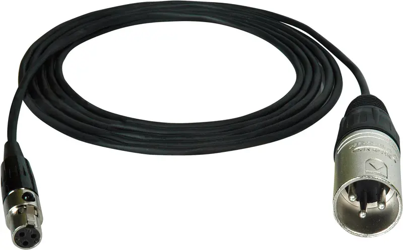 Tecnec 18-Inch Mini-Xlr Male To Female Cable 1