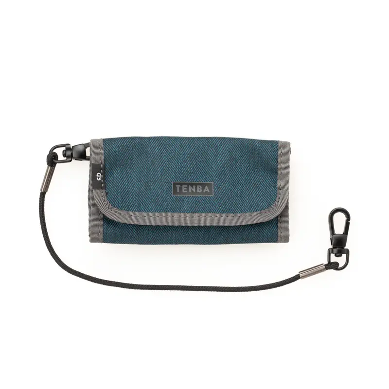 Tenba Tools Reload Sd Card Wallet – Holds 9 Cards, Blue 1