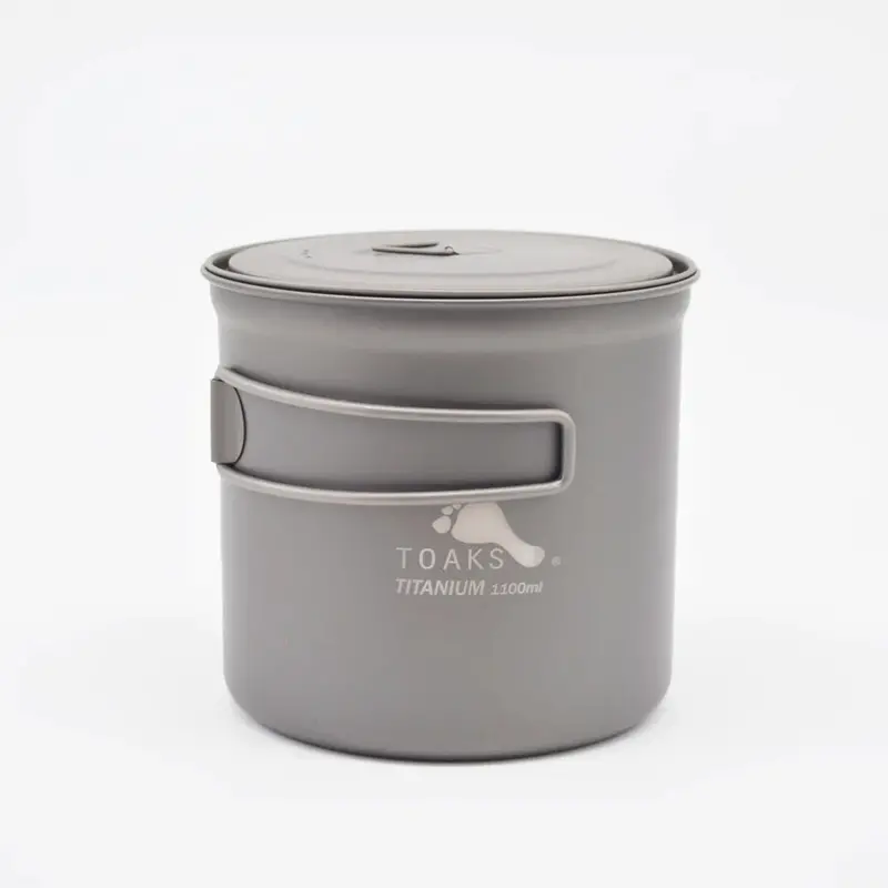 Toaks Lightweight Titanium 1100Ml Camp Pot 1