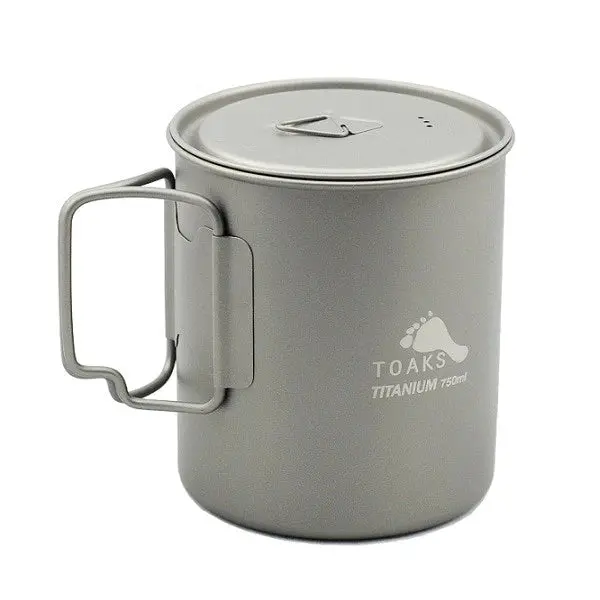 Toaks Titanium 750Ml Dual-Use Pot And Cup 1