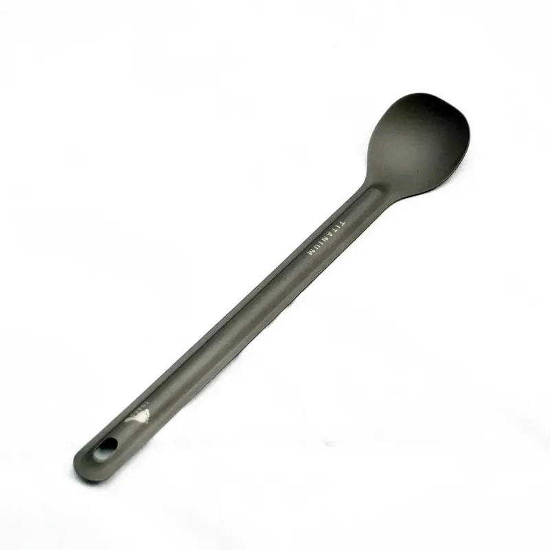 Toaks Titanium Long-Handle Spoon For Backpacking 1