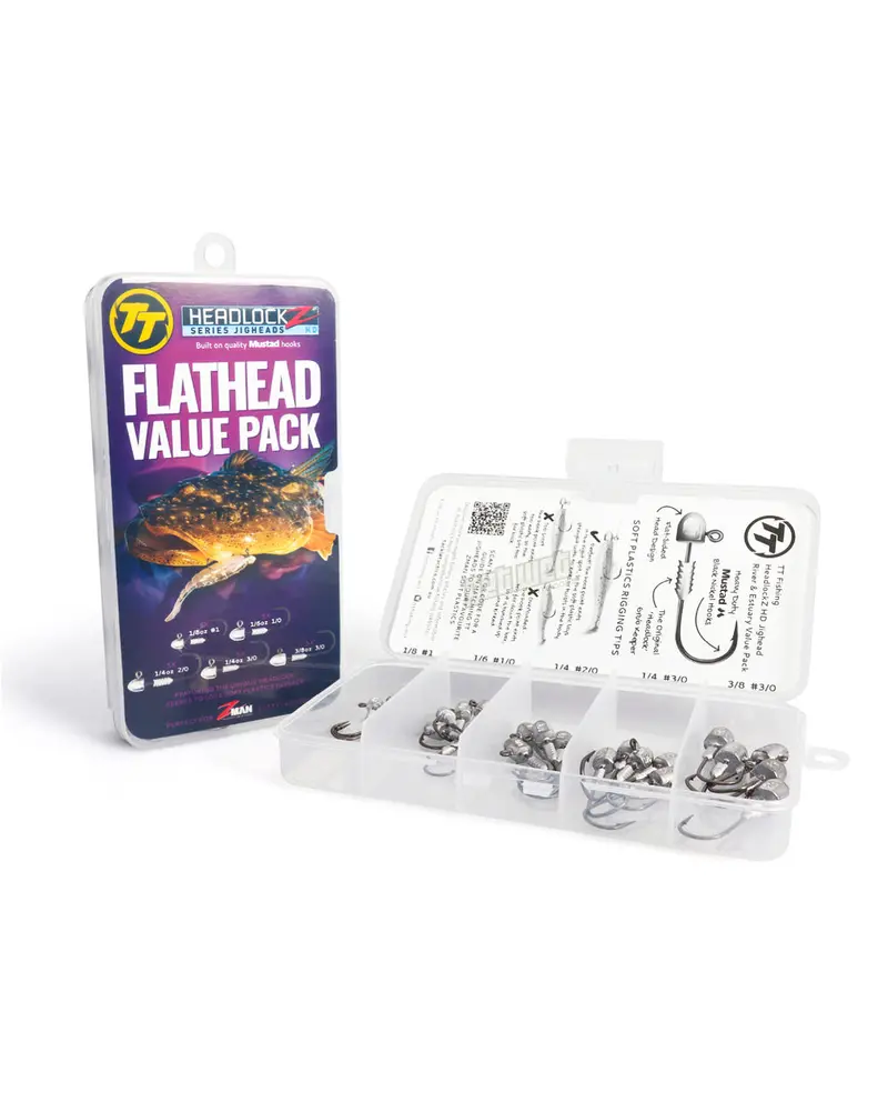 Tt Flathead Jig Head Value Pack – Optimized For Bottom-Dwelling Species 1