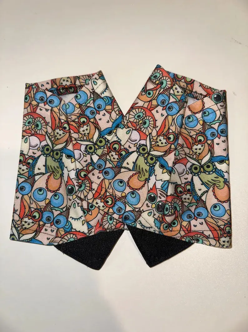 Ultragam Colourful Owl Design Ultralight Trail Gaiters 1