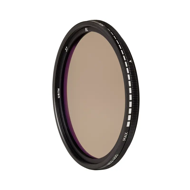 Urth 37Mm Adjustable Neutral Density Filter: 1–8.65-Stop Variable Lens Filter 1