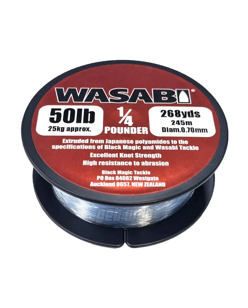 Wasabi 1/4-Lb Monofilament Fishing Line Spool 1