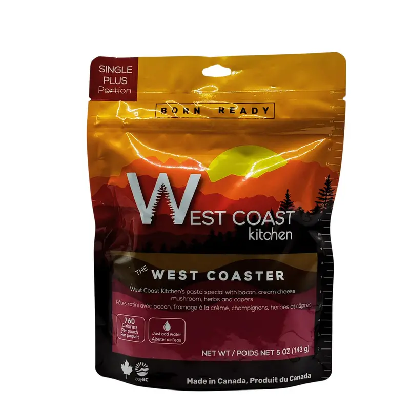 West Coast Kitchen The West Coaster – Single Plus Dehydrated Meal 1