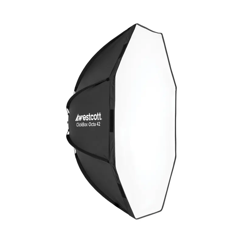 Westcott Clickbox Octa Softbox – 42-Inch Round Bowens-Mount Lighting Modifier 1