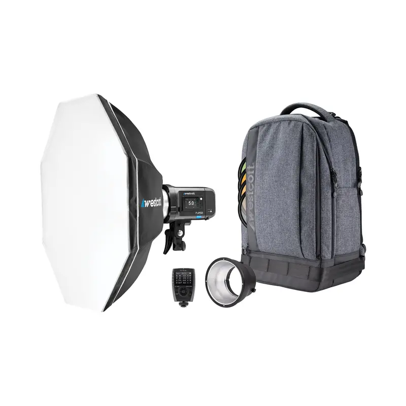 Westcott Fj250 1-Light Strobe Backpack Kit With Universal Fj-X3 Wireless Trigger 1