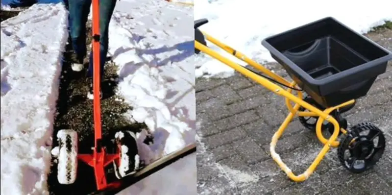 Winter Maintenance Bundle: Snow Plough & Salt Spreader Kit 1