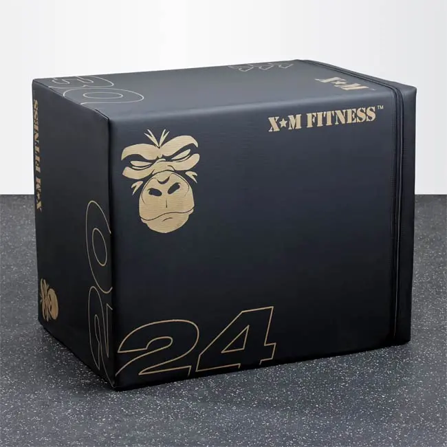 Xm Fitness Anti-Slip Soft Plyometric Box – 20", 24", And 30" Options 1